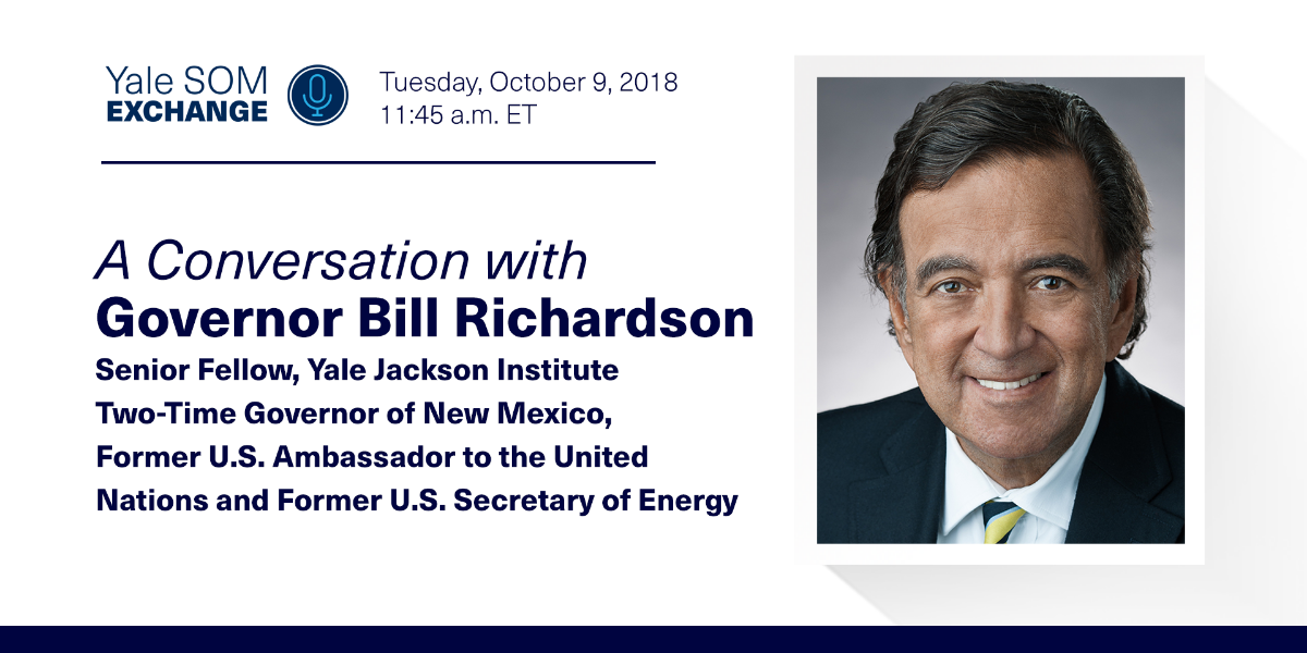 Bill Richardson event