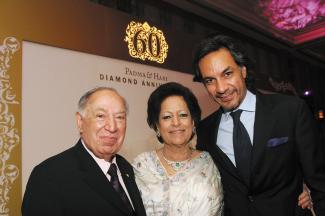 Hari, Padma and Aron Harilela