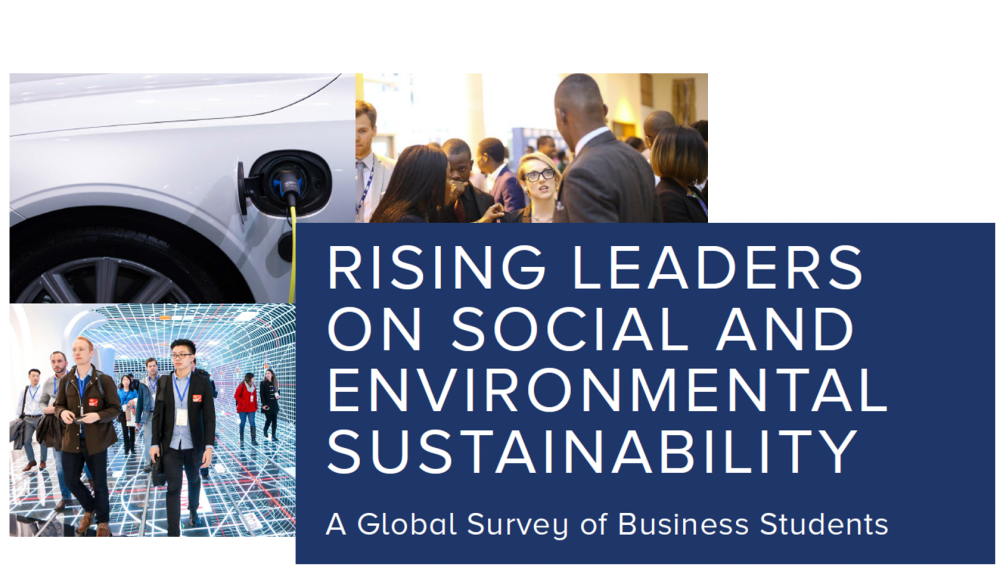 Rising leaders on social and environmental sustainability